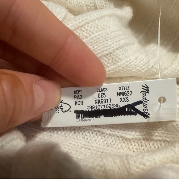 Madewell Oversize-Collar Cardigan Sweater - Picture 9 of 9